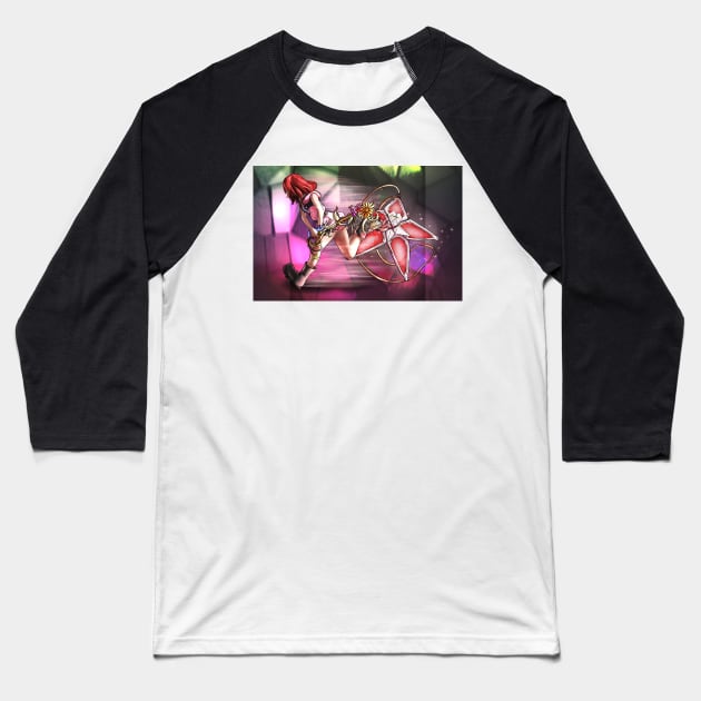 Kairi Wayfinder (Kingdom Hearts) Baseball T-Shirt by Arcanekeyblade5